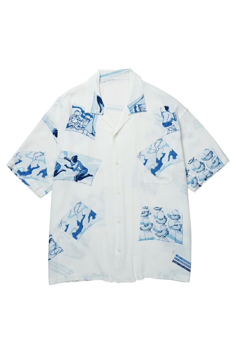 Porter Classic(ポータークラシック)ALOHA SHIRT 阿波踊り (with TENUGUI & UCHIWA) PC-024-2166 -1