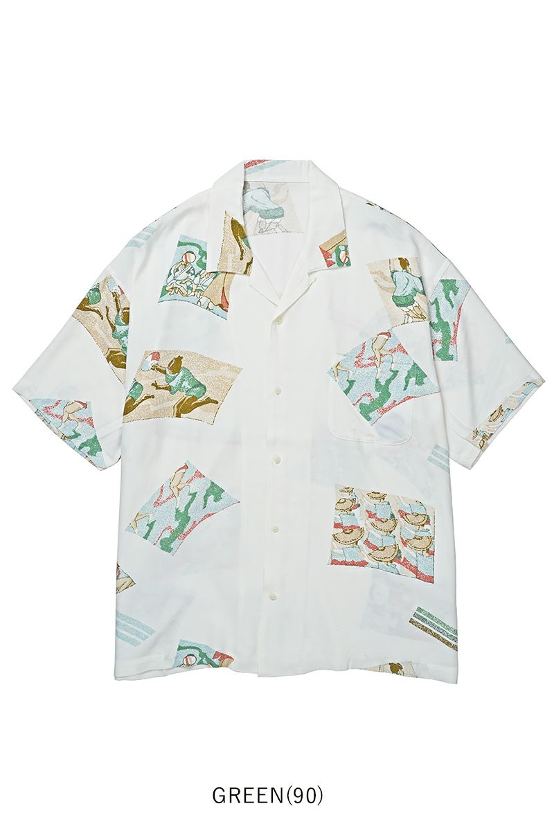 Porter Classic(ポータークラシック)ALOHA SHIRT 阿波踊り (with TENUGUI & UCHIWA) PC-024-2166 -13