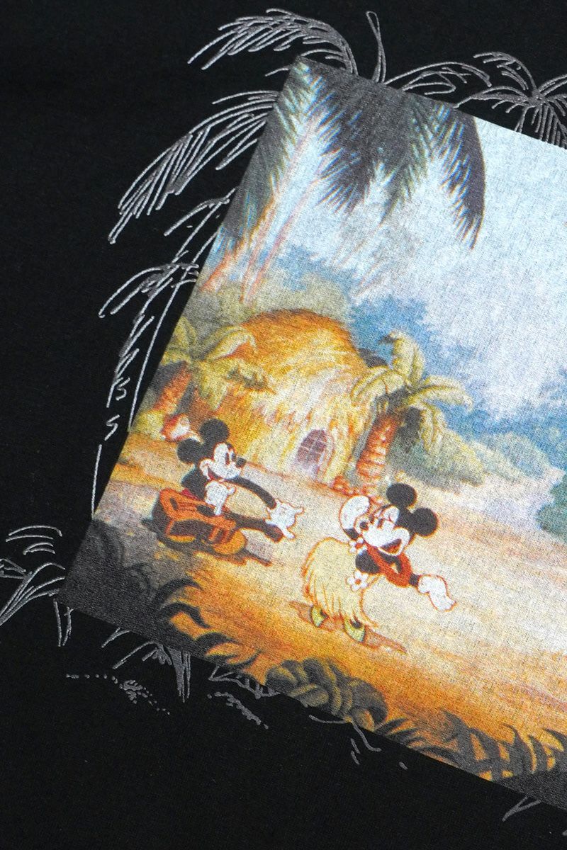 Porter Classic(ポータークラシック)DISNEY HAWAIIAN HOLIDAY PORTER CLASSIC HAWAI’I ALOHA COLLECTION T-SHIRT PALM TREE ディズニーハワイアンホリデイ ポータークラシックハワイアロハコレクション Tシャツ パームツリー ヤシの木 DP-006-2175 -3
