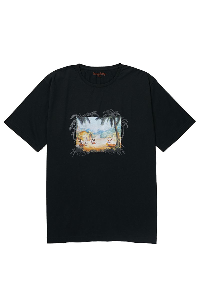 Porter Classic(ポータークラシック)DISNEY HAWAIIAN HOLIDAY PORTER CLASSIC HAWAI’I ALOHA COLLECTION T-SHIRT PALM TREE ディズニーハワイアンホリデイ ポータークラシックハワイアロハコレクション Tシャツ パームツリー ヤシの木 DP-006-2175 -4