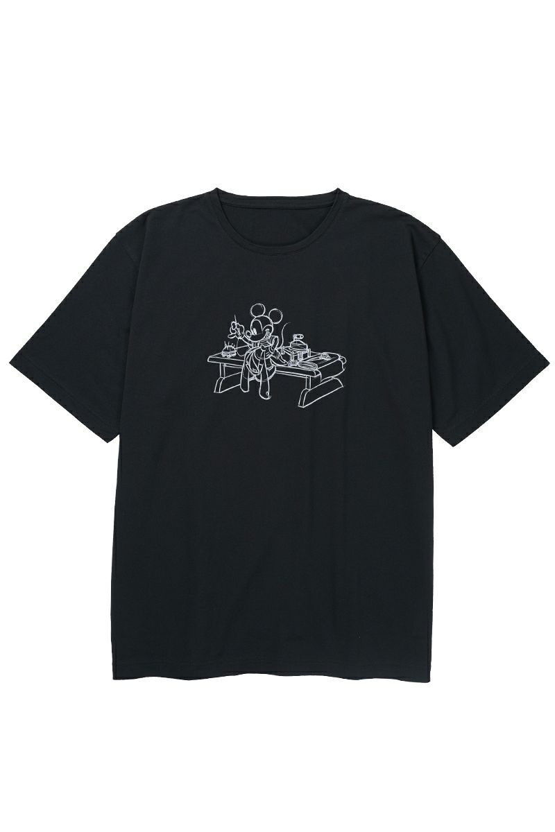 Porter Classic(ポータークラシック)DISNEY MICKEY MOUSE / PORTER CLASSIC OHARIKO COLLECTION T-SHIRT ディズニーミッキーマウス ポータークラシックお針子コレクションTシャツ DP-006-2183 -10