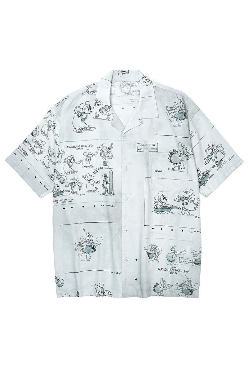 Porter Classic(ポータークラシック)DISNEY HAWAIIAN HOLIDAY PORTER CLASSIC HAWAI’I ALOHA COLLECTION ALOHA SHIRT ディズニーハワイアンホリデイ ポータークラシックハワイアロハコレクション アロハシャツ DP-024-2167