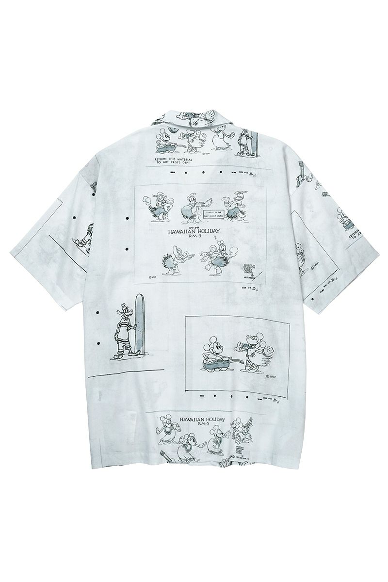 Porter Classic(ポータークラシック)DISNEY HAWAIIAN HOLIDAY PORTER CLASSIC HAWAI’I ALOHA COLLECTION ALOHA SHIRT ディズニーハワイアンホリデイ ポータークラシックハワイアロハコレクション アロハシャツ DP-024-2167 -1