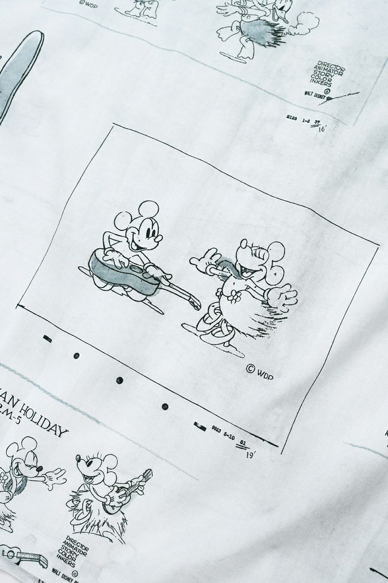 Porter Classic(ポータークラシック)DISNEY HAWAIIAN HOLIDAY PORTER CLASSIC HAWAI’I ALOHA COLLECTION ALOHA SHIRT ディズニーハワイアンホリデイ ポータークラシックハワイアロハコレクション アロハシャツ DP-024-2167 -11