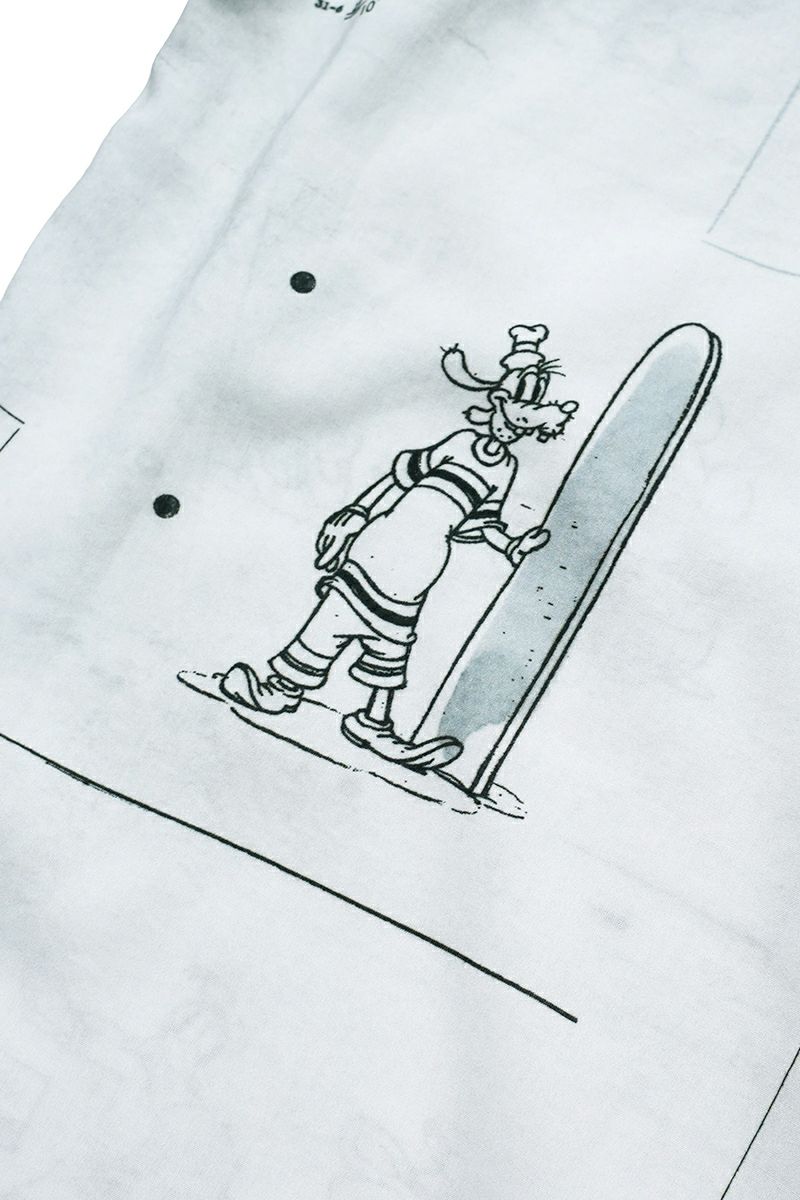 Porter Classic(ポータークラシック)DISNEY HAWAIIAN HOLIDAY PORTER CLASSIC HAWAI’I ALOHA COLLECTION ALOHA SHIRT ディズニーハワイアンホリデイ ポータークラシックハワイアロハコレクション アロハシャツ DP-024-2167 -12