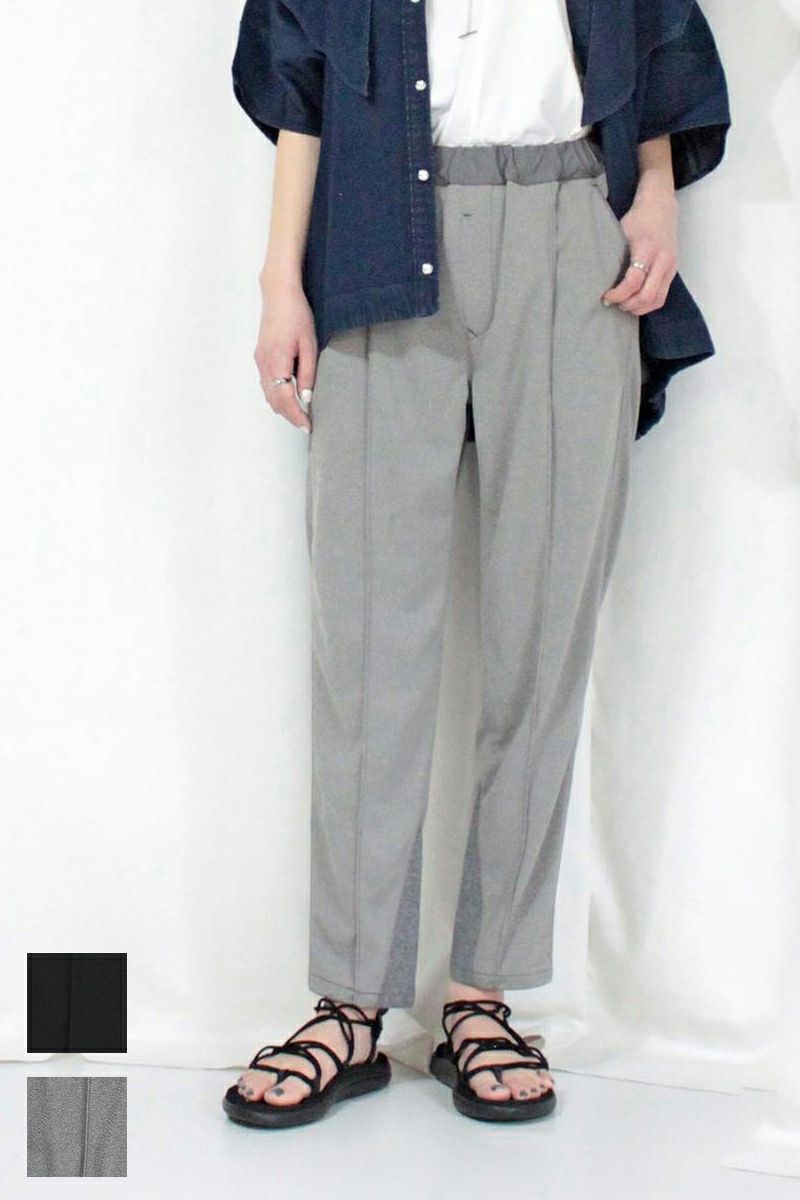 ANTGAUGE(アントゲージ)リネンライクジャージー テーパード イージージョガーパンツ C2106