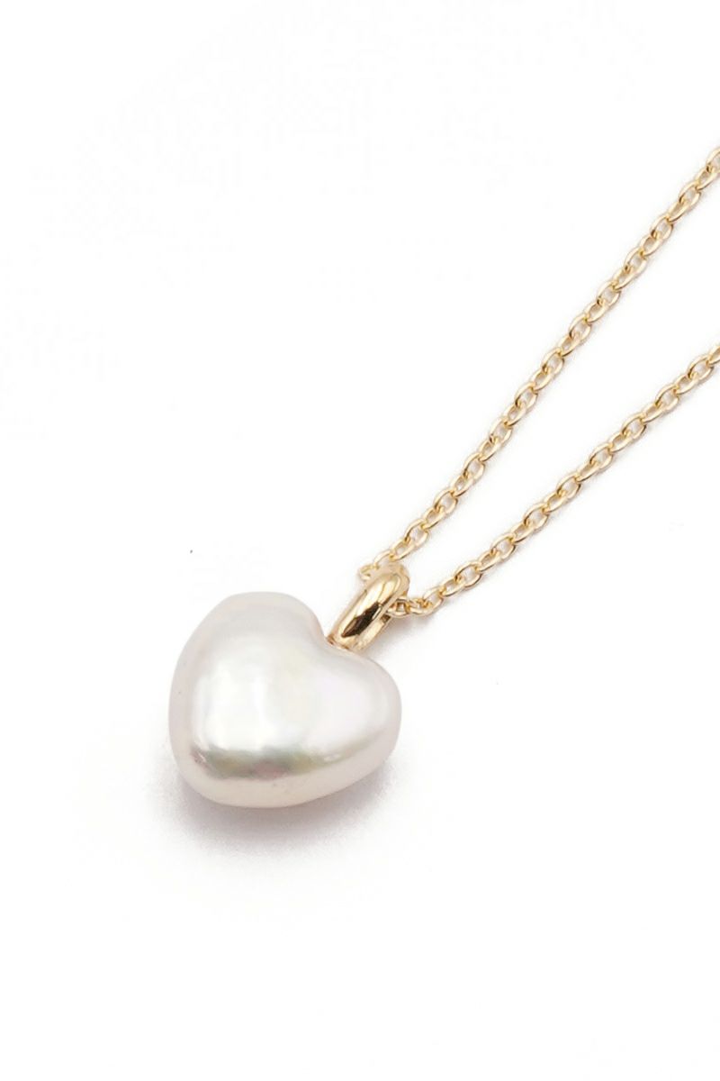 Porter Classic(ポータークラシック)NATURAL HEART PEARL GOLD NECKLACE ナチュラルハートパールゴールドネックレス PC-013-2290 -2
