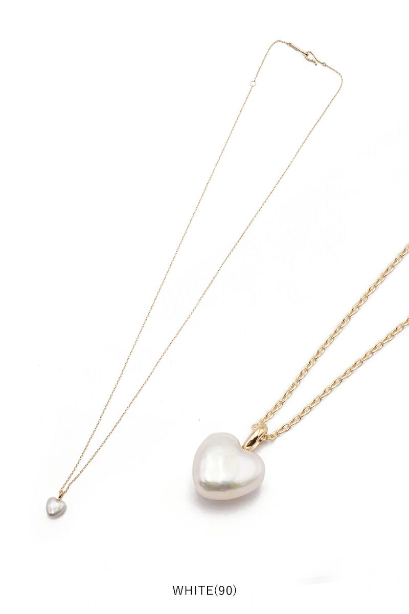 Porter Classic(ポータークラシック)NATURAL HEART PEARL GOLD NECKLACE ナチュラルハートパールゴールドネックレス PC-013-2290 -5