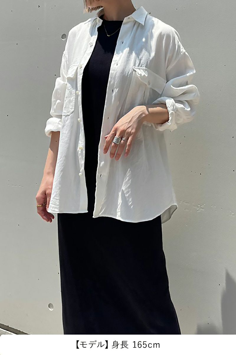 Porter Classic(ポータークラシック)ROLL UP VINTAGE GAUZE SHIRT ロールアップヴィンテージガーゼシャツ PC-016-2210 -14