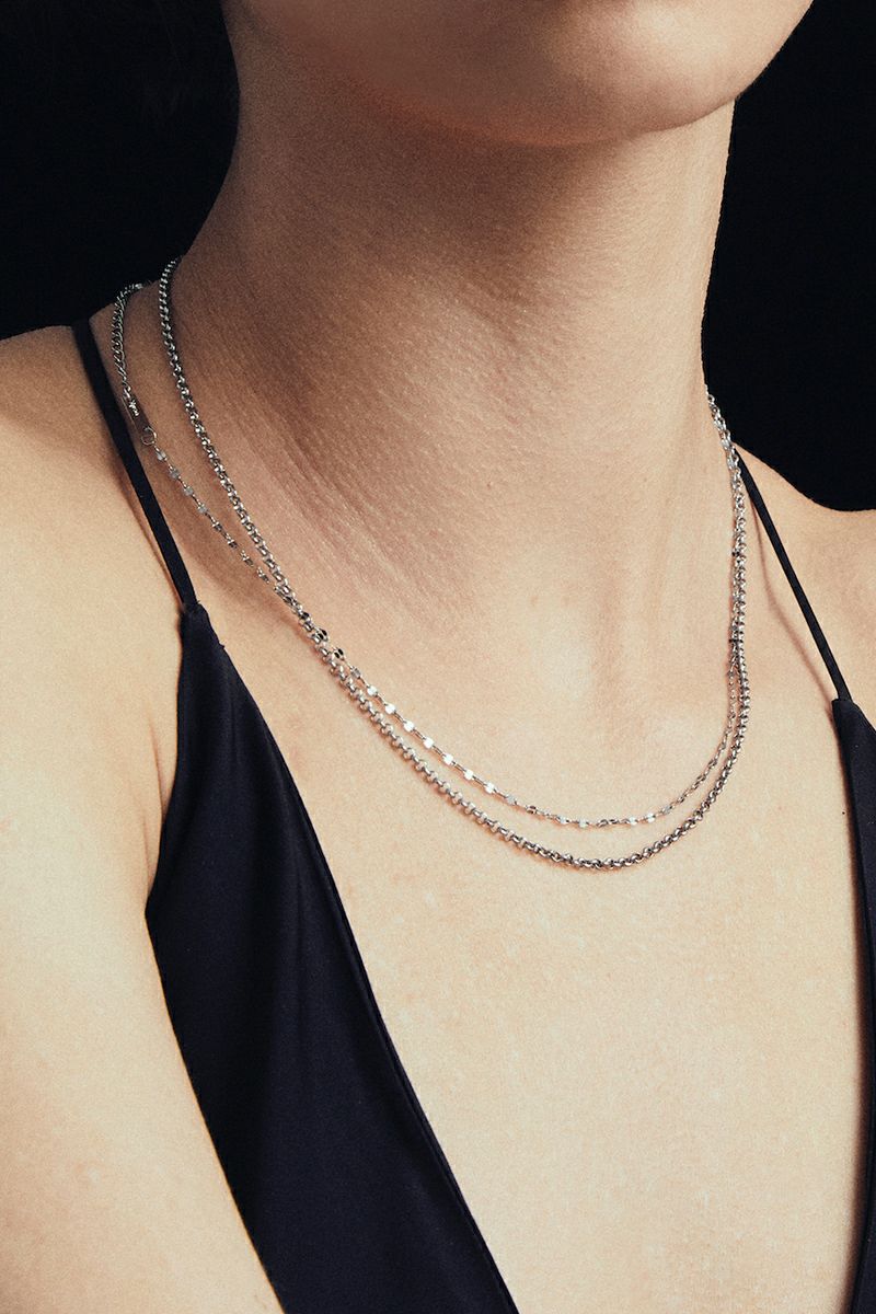 ucalypt(ユーカリプト)【ALLERGY-FREE】PETAL STAINLESS NECKLACE アレルギー対応ペタルステンレスネックレス UL2180-G-N -1