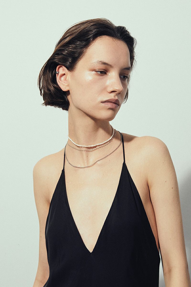 ucalypt(ユーカリプト)【ALLERGY-FREE】PETAL STAINLESS NECKLACE アレルギー対応ペタルステンレスネックレス UL2180-G-N -2