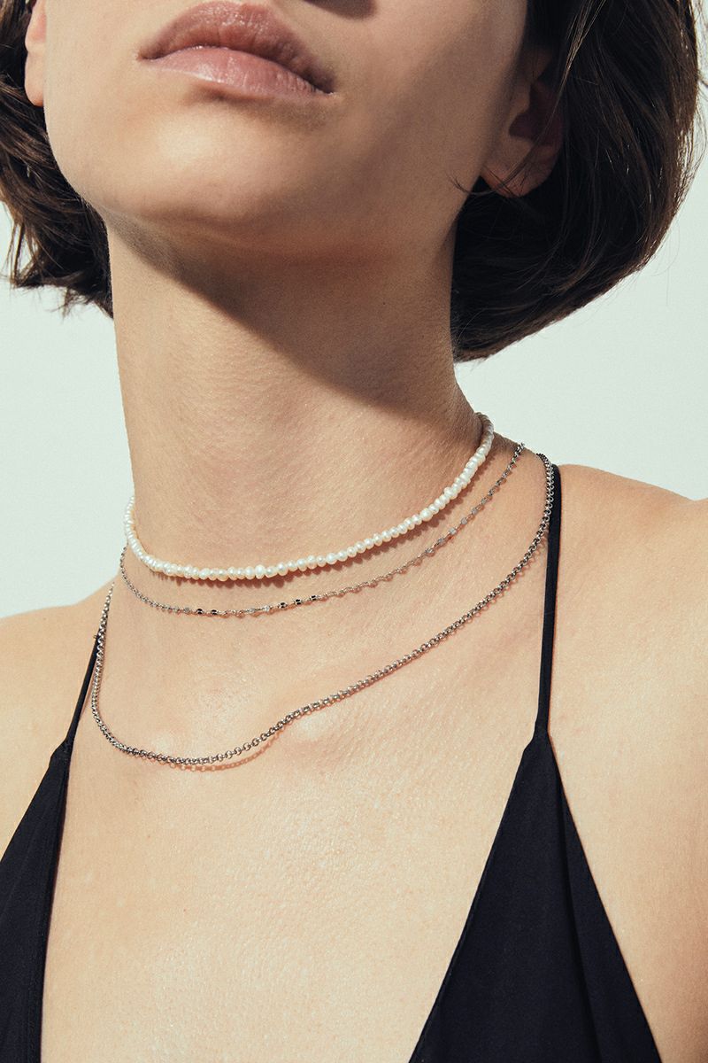 ucalypt(ユーカリプト)【ALLERGY-FREE】PETAL STAINLESS NECKLACE アレルギー対応ペタルステンレスネックレス UL2180-G-N -3