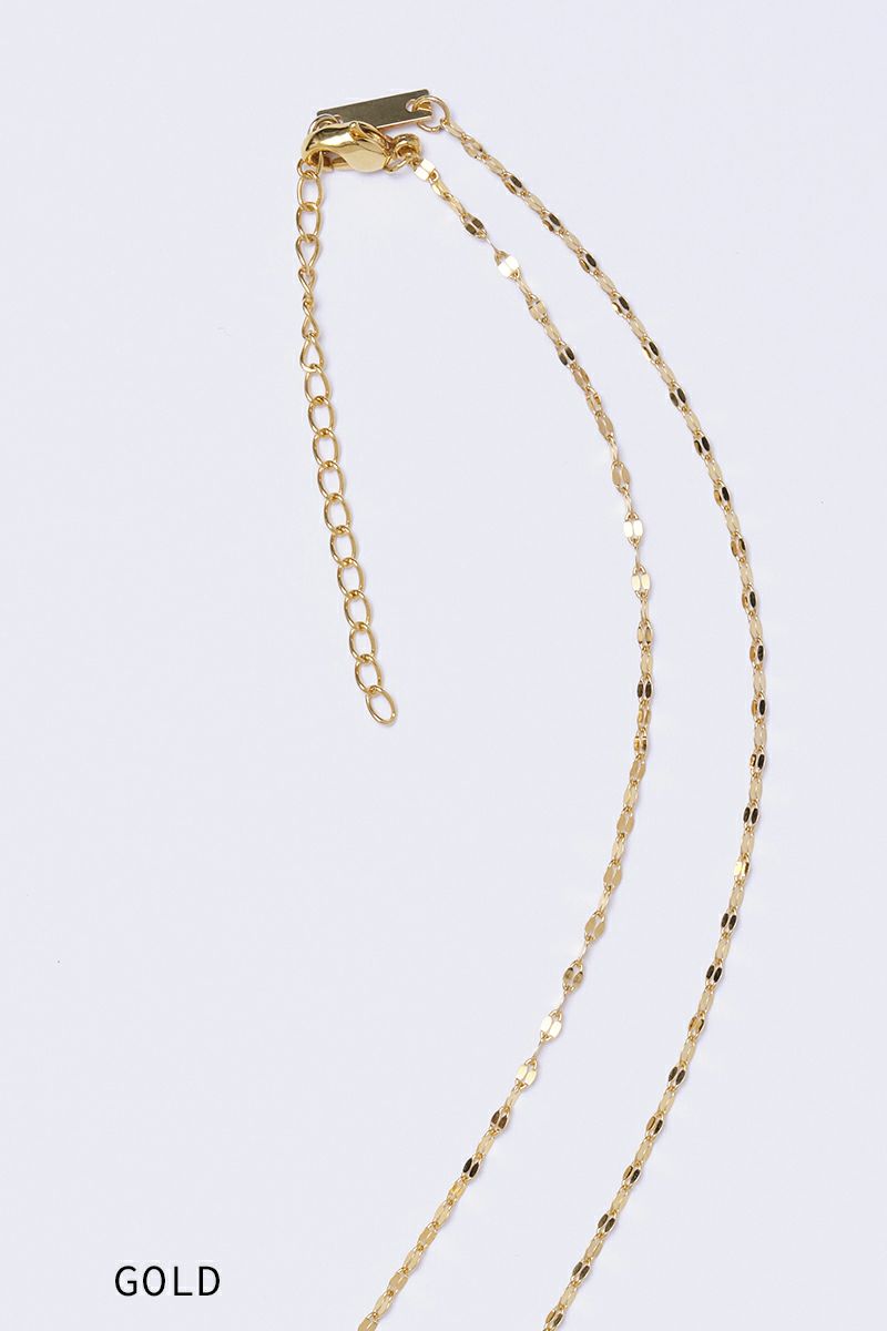 ucalypt(ユーカリプト)【ALLERGY-FREE】PETAL STAINLESS NECKLACE アレルギー対応ペタルステンレスネックレス UL2180-G-N -5