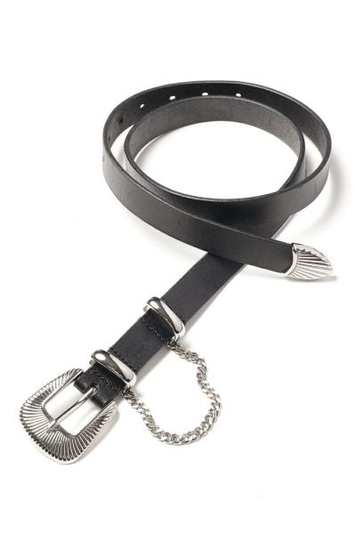 JieDa(ジエダ)LETHER WESTERN BELT レザーウエスタンベルト Jie-STD-GD02