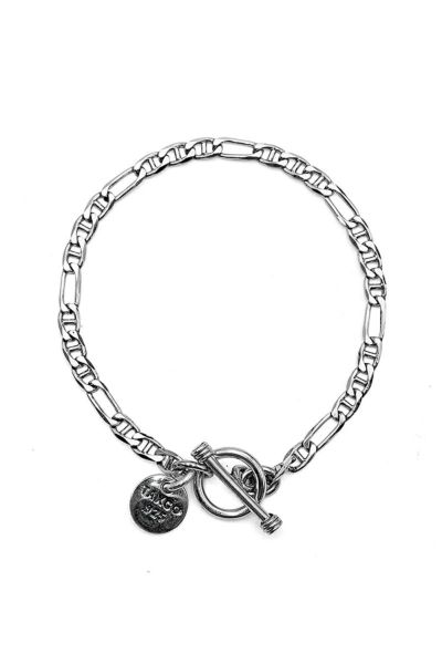XOLO(ショロ)Anchor Mutual Link Bracelet 4mm  アンカー ミューチャル リンク ブレスレット XOB067-19