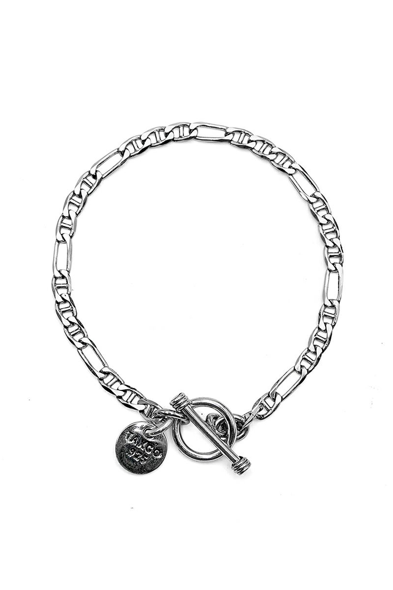 XOLO(ショロ)Anchor Mutual Link Bracelet 4mm  アンカー ミューチャル リンク ブレスレット XOB067-19