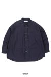 Graphpaper(グラフペーパー)High Count Regular Collar Round Cut Oversized Shirt GM233-50033B -6
