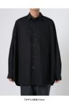 Graphpaper(グラフペーパー)High Count Regular Collar Round Cut Oversized Shirt GM233-50033B -17