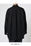 Graphpaper(グラフペーパー)High Count Regular Collar Round Cut Oversized Shirt GM233-50033B -19