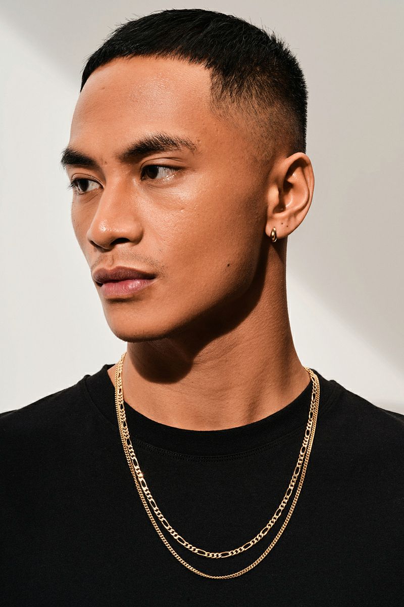 TOMWOOD(トムウッド)Curb Chain M Gold N13029CCM01S925-9K -3