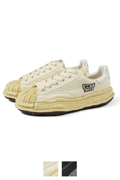 Maison MIHARA YASUHIRO(メゾン ミハラヤスヒロ)BLAKEY/original sole over dyed canvas Low-Top sneaker ブレイキー オリジナルソール オーバーダイ キャンバスローカットスニーカー A11FW716