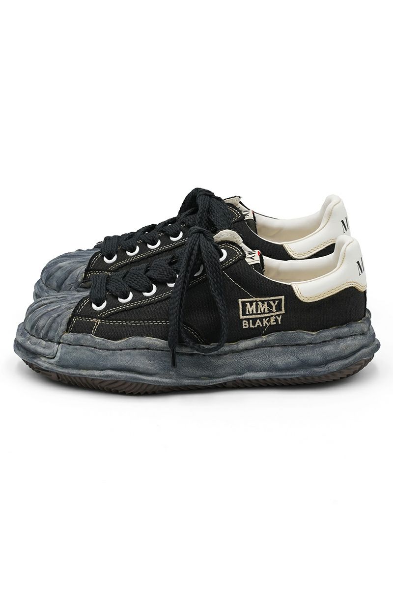 Maison MIHARA YASUHIRO(メゾン ミハラヤスヒロ)BLAKEY/original sole over dyed canvas Low-Top sneaker ブレイキー オリジナルソール オーバーダイ キャンバスローカットスニーカー A11FW716 -2