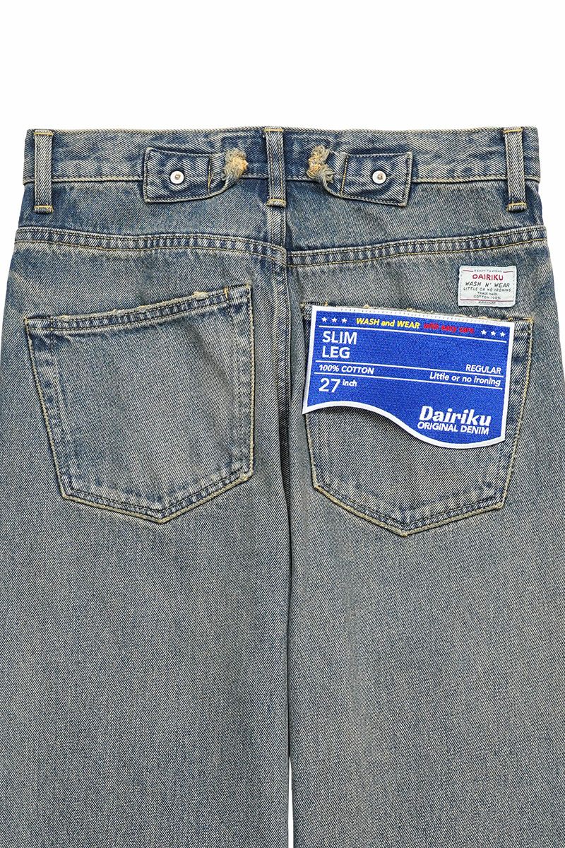DAIRIKU ダイリク Straight Denim Pants デニムパンツ fit=scale-down,w=1200
