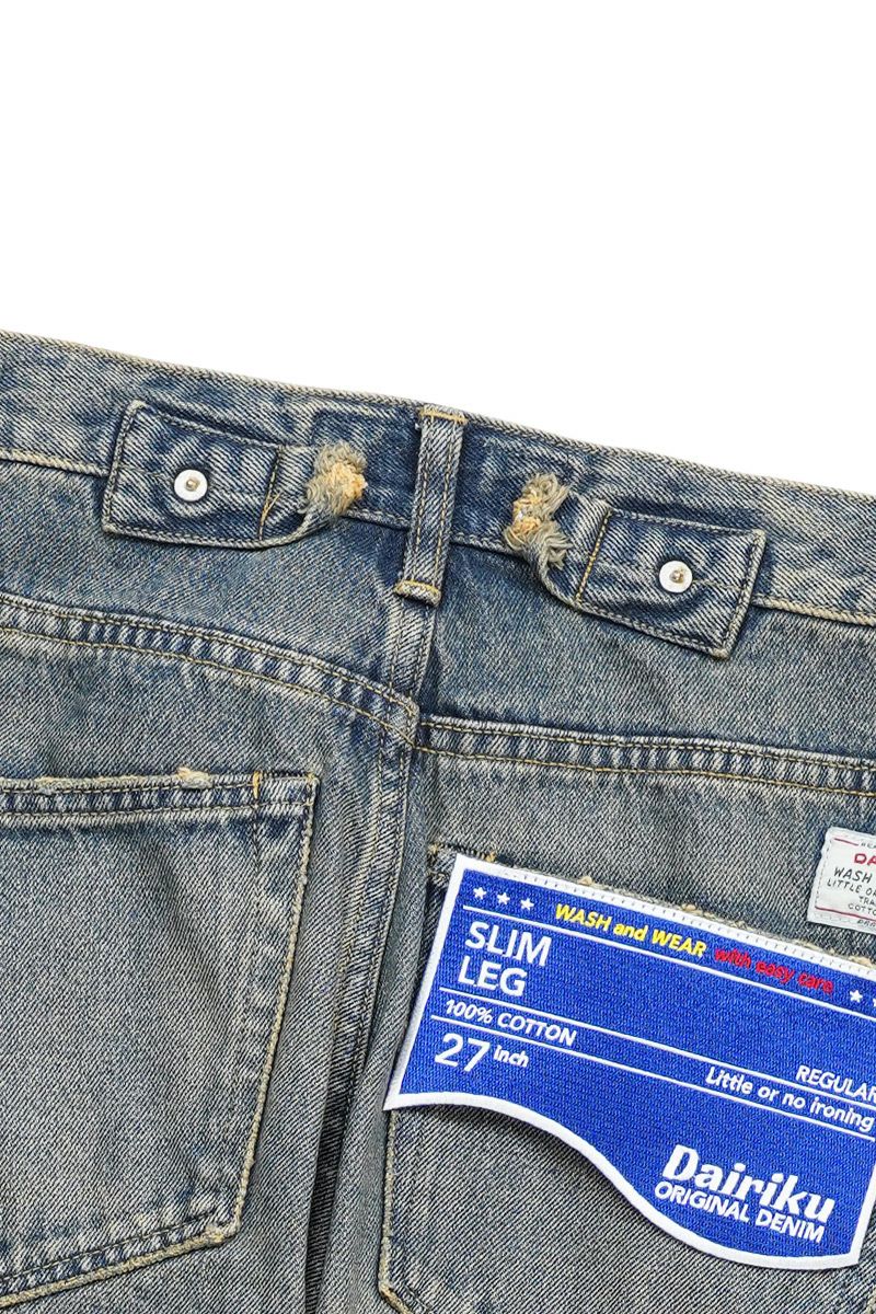 DAIRIKU(ダイリク)Slim Denim Pants スリムデニムパンツ 23AWD-10 -8