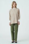 MACPHEE(マカフィー)ファインブロード バンドカラーシャツ 12013401202 -1
