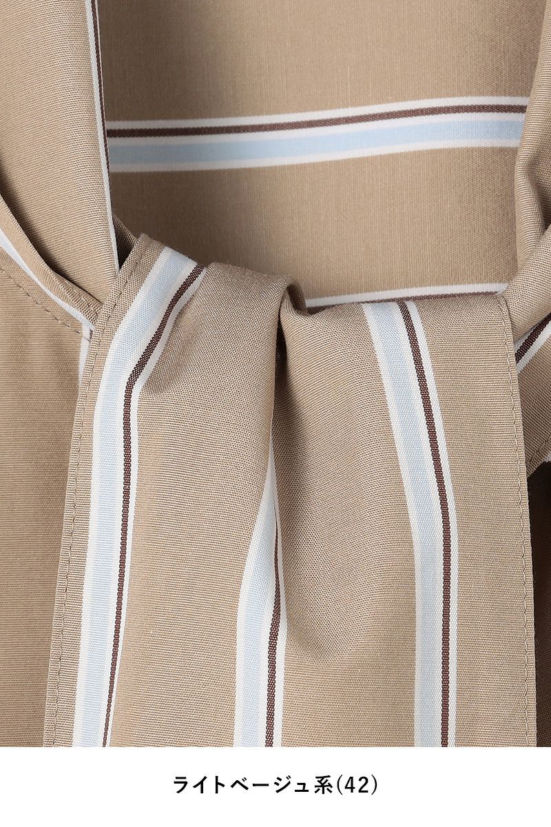 MACPHEE(マカフィー)ファインブロード ボウタイブラウス 12013401203 -9