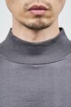 Graphpaper(グラフペーパー)L/S Mock Neck Tee GU233-70109B -1
