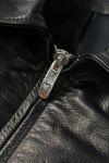 Porter Classic(ポータークラシック)シングルライダースジャケット W/ラブ&ピース シルバー PC SINGLE RIDERS JACKET W/LOVE&PIECE SILVER PC-017-2413 -11