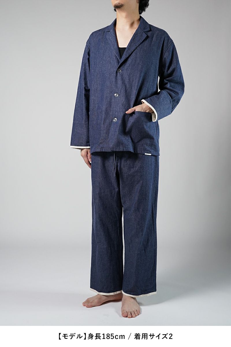 NOWHAW(ノウハウ)day pajama #denim デイ パジャマ デニム P-S555-H -7