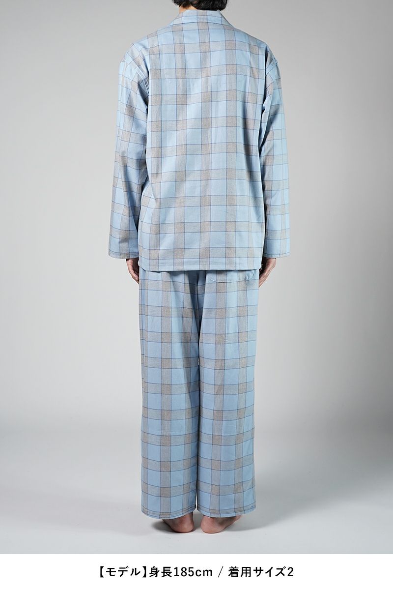 NOWHAW(ノウハウ)day pajama / #cotton_twill_check デイ パジャマ コットンツイルチェック P-S491-H -11