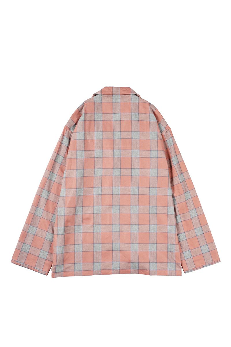 NOWHAW(ノウハウ)day pajama / #cotton_twill_check デイ パジャマ コットンツイルチェック P-S491-H -13