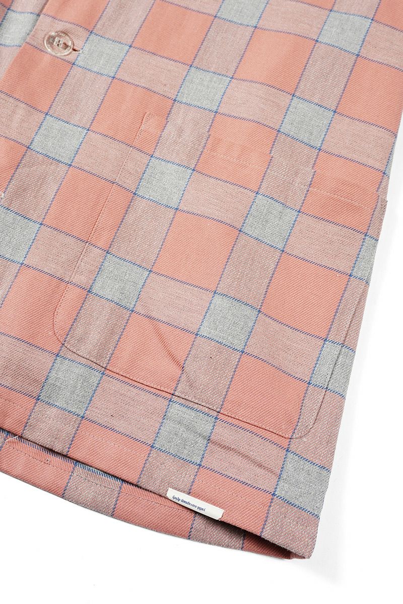 NOWHAW(ノウハウ)day pajama / #cotton_twill_check デイ パジャマ コットンツイルチェック P-S491-H -17