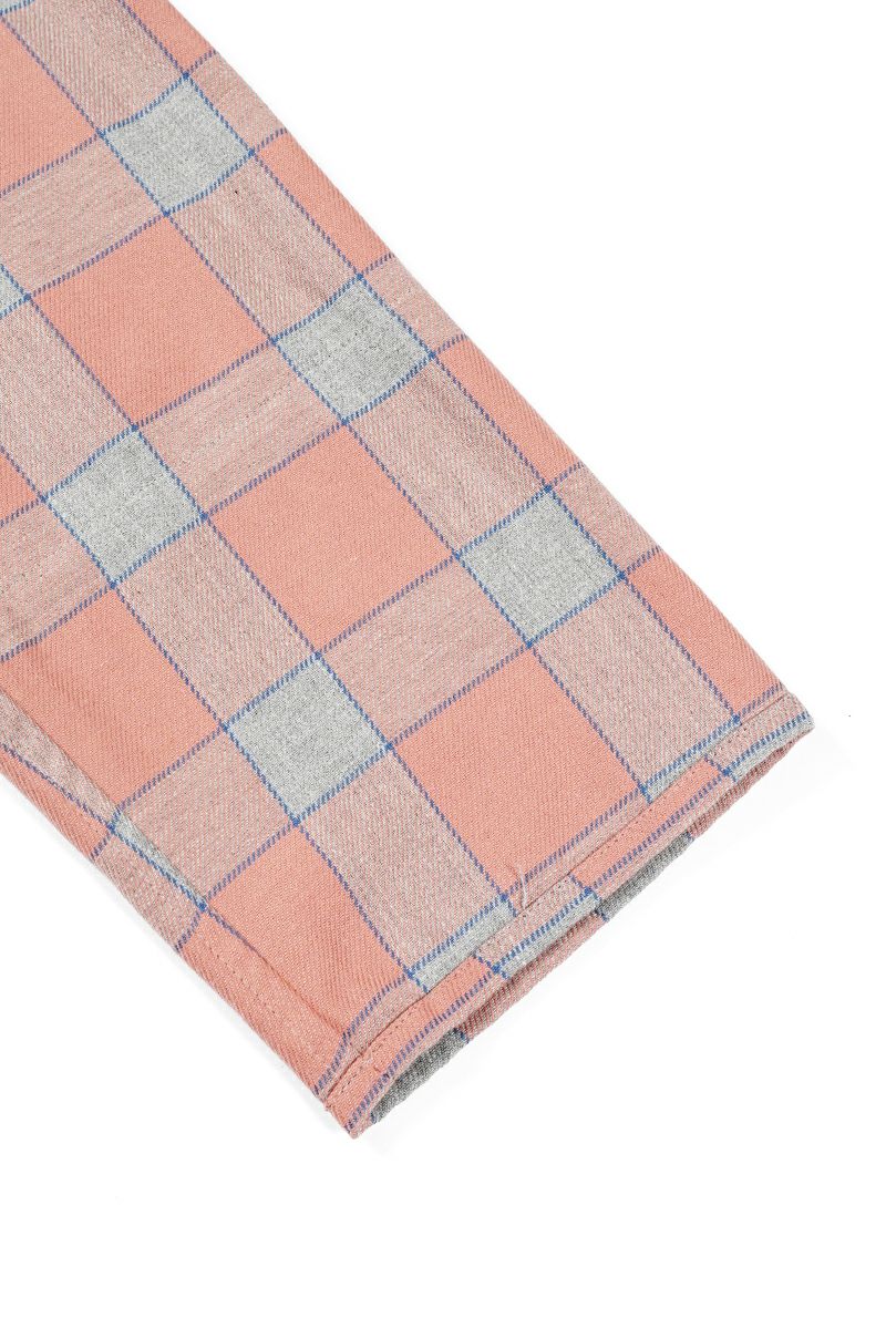 NOWHAW(ノウハウ)day pajama / #cotton_twill_check デイ パジャマ コットンツイルチェック P-S491-H -18