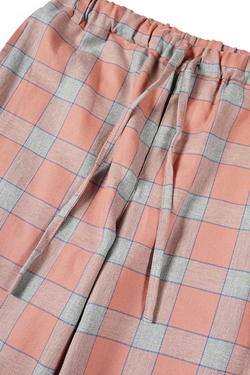 NOWHAW(ノウハウ)day pajama / #cotton_twill_check デイ パジャマ コットンツイルチェック P-S491-H -22