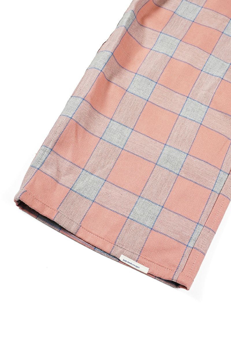 NOWHAW(ノウハウ)day pajama / #cotton_twill_check デイ パジャマ コットンツイルチェック P-S491-H -24