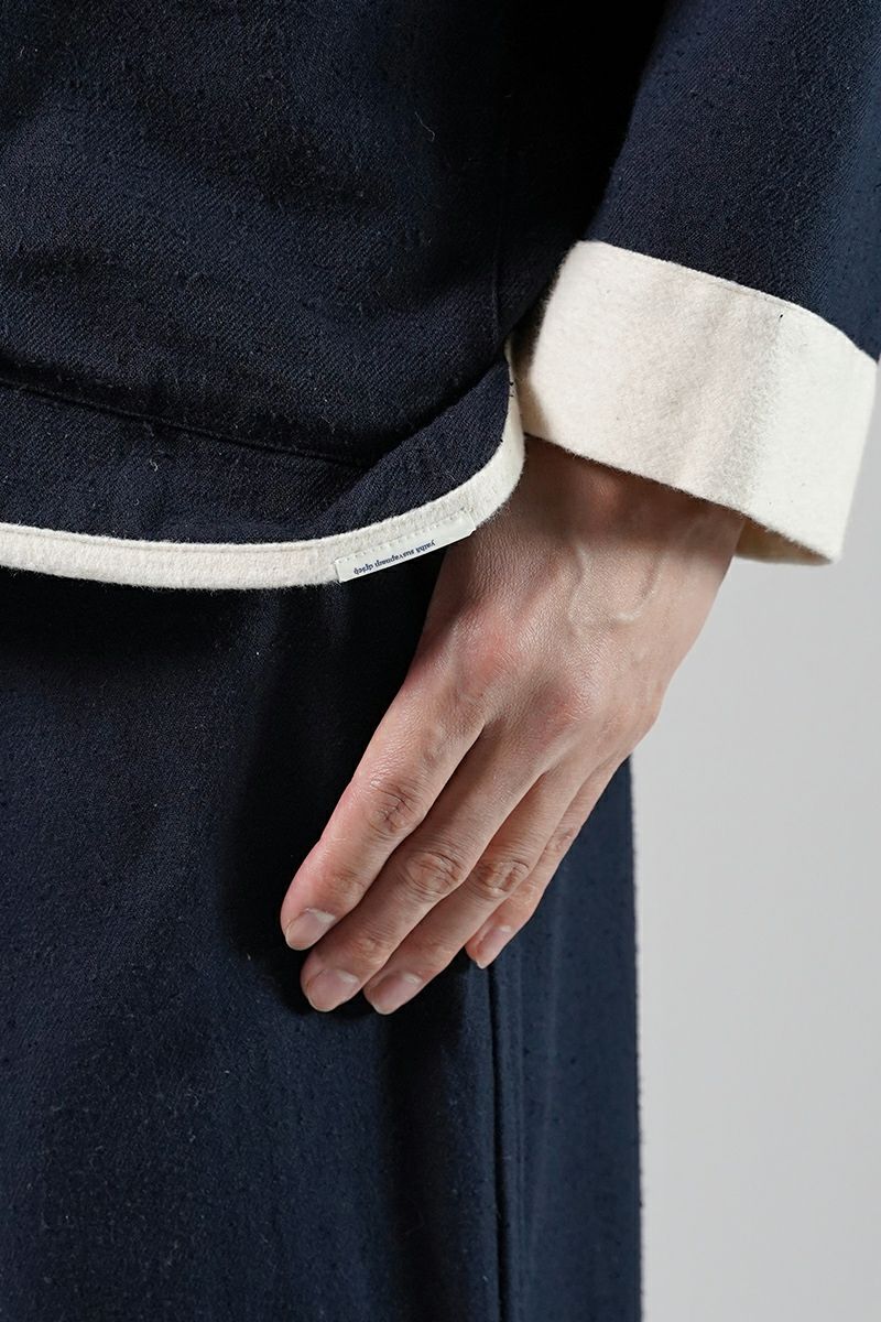 NOWHAW(ノウハウ)kung-fu pajama #cotton_silk_nep クンフー パジャマ コットンシルクネップビエラ P-S499-H -4