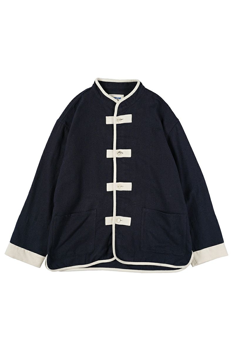 NOWHAW(ノウハウ)kung-fu pajama #cotton_silk_nep クンフー パジャマ コットンシルクネップビエラ P-S499-H -12