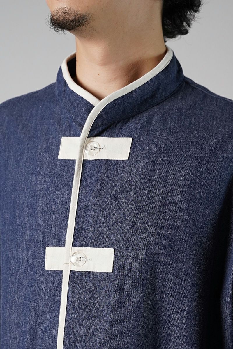 NOWHAW(ノウハウ)kung-fu pajama #denim クンフーパジャマ デニム P-S509-H -1