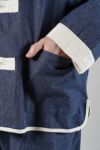 NOWHAW(ノウハウ)kung-fu pajama #denim クンフーパジャマ デニム P-S509-H -3