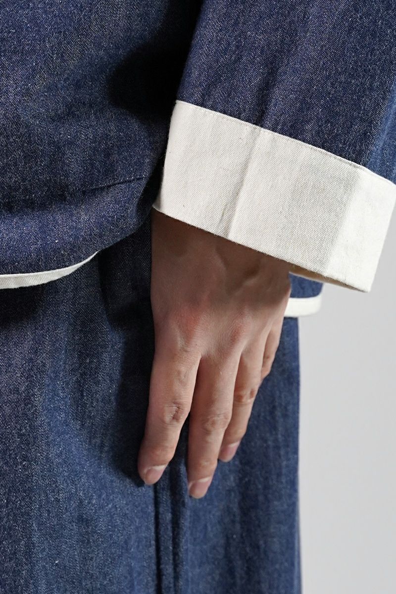 NOWHAW(ノウハウ)kung-fu pajama #denim クンフーパジャマ デニム P-S509-H -4