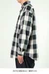 Porter Classic(ポータークラシック)ブロックチェックスタンドカラーシャツ BLOCK CHECK STAND COLLAR SHIRT PC-016-2474 -7