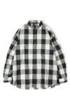 Porter Classic(ポータークラシック)ブロックチェックスタンドカラーシャツ BLOCK CHECK STAND COLLAR SHIRT PC-016-2474 -9