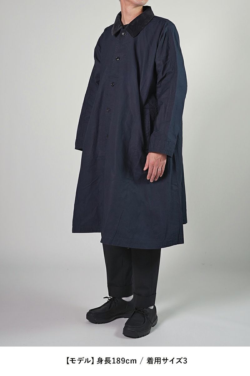 Porter Classic パラフィンコーデュロイ　スウィングコート PARAFFIN CORDUROY SWING COAT パラフィンコーデュロイ