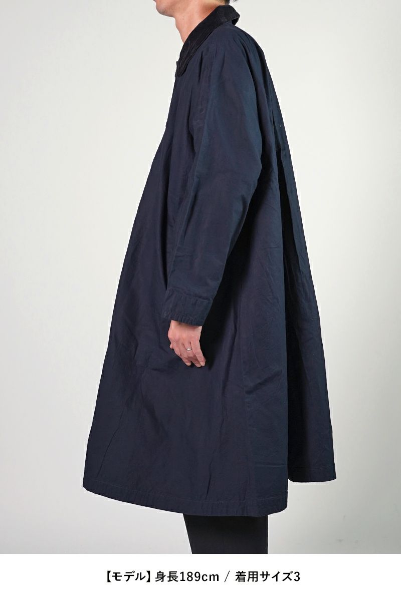 Porter Classic(ポータークラシック)パラフィンコーデュロイスウィングコート PARAFFIN CORDUROY SWING COAT PC-057-1720 -7