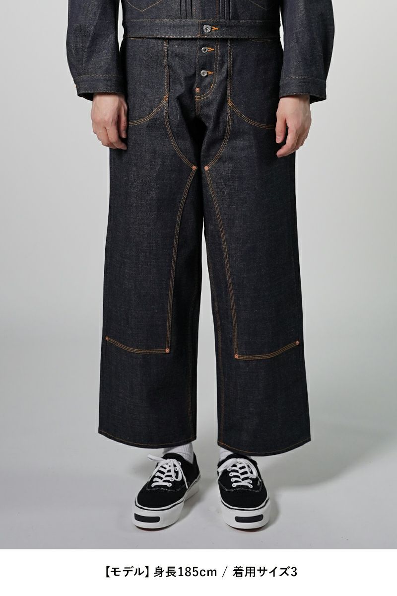 Classic Double Knee Denim Pants クラシックダブルニーデニム Classic Double Knee Denim Pants クラシックダブルニーデニム