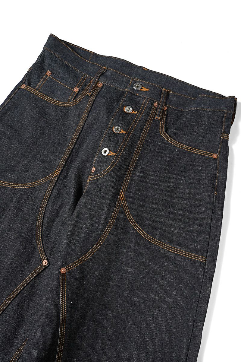 Classic Double Knee Denim Pants クラシックダブルニーデニム